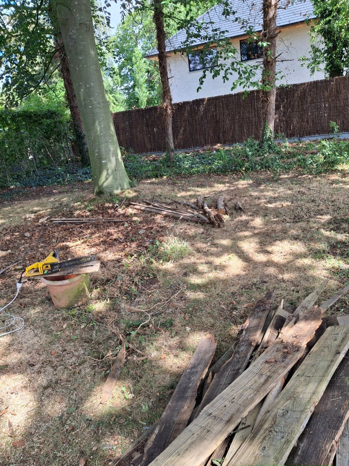 gratis brandhout, Ophalen