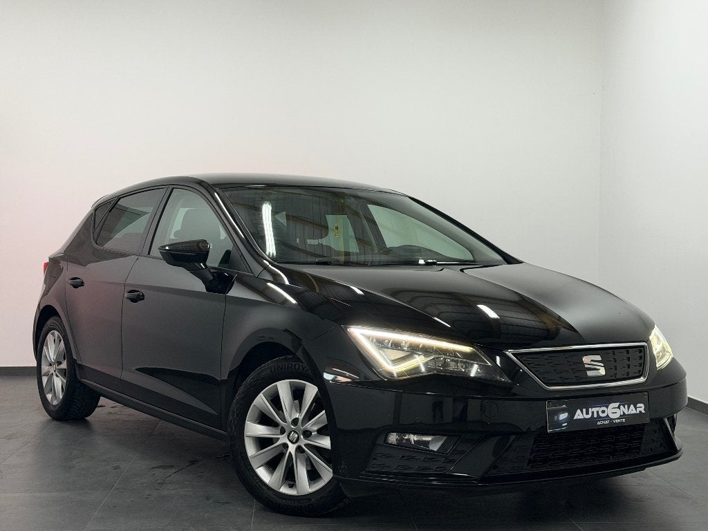 Seat Leon ST 1.0 TSI DSG - Airco - Navi - CarPlay - Carnet, Autos, Seat, Entreprise, Achat, Leon, ABS, Airbags, Air conditionné