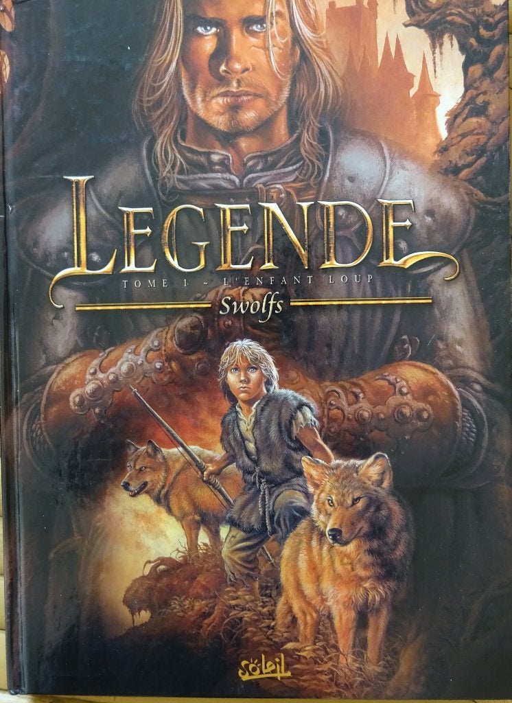 BD Légende - Tome 1. L'Enfant loup, Une BD, Enlèvement, Comme neuf, Yves Swolfs.