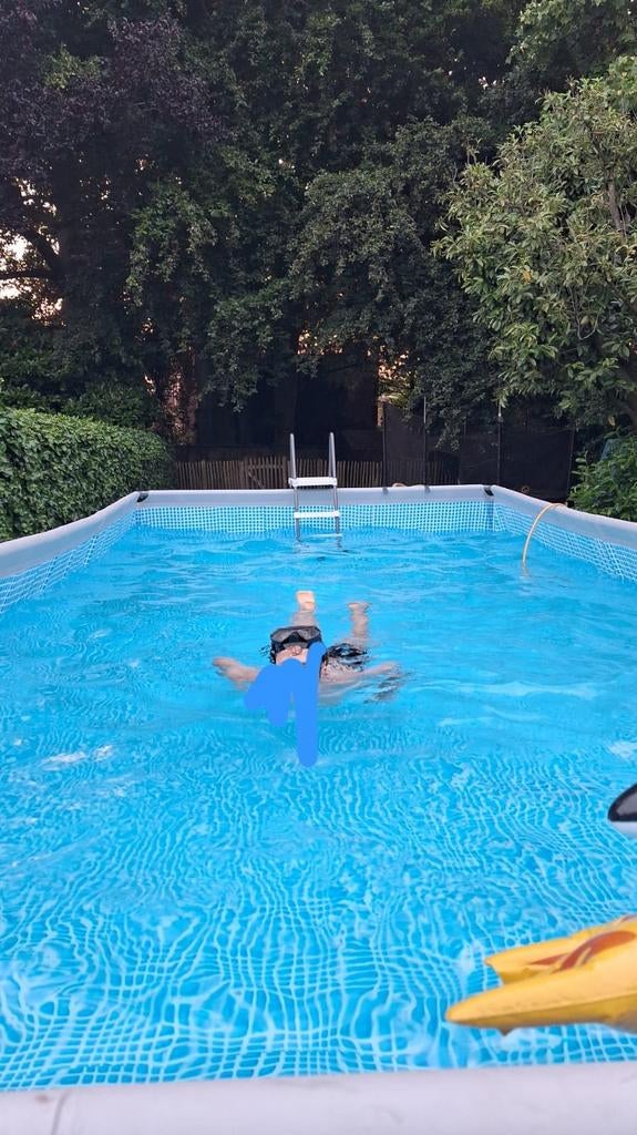 Zwembad intex 4 op 8 meter, Enlèvement