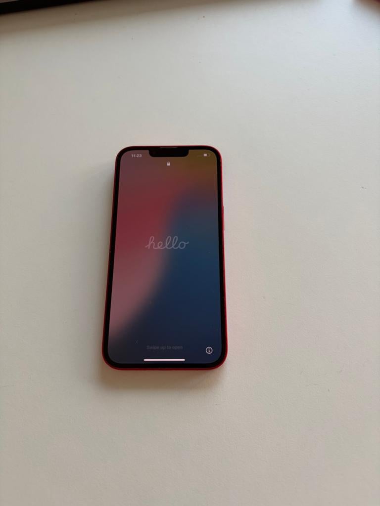 iPhone 13 256GB (PRODUCT)RED, Telecommunicatie, Mobiele telefoons | Apple iPhone, Ophalen of Verzenden, Zo goed als nieuw, IPhone 13