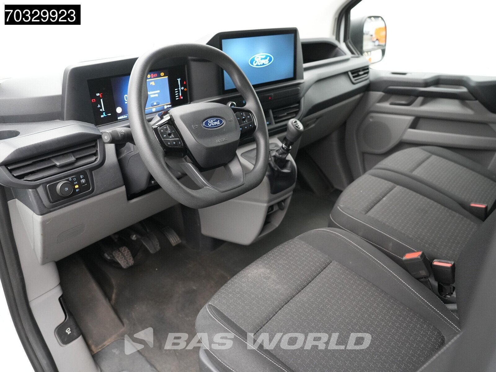 Ford Transit Custom 110pk !Engine broken! L2 Lang Airco Crui, Stof, Gebruikt, Euro 6, 4 cilinders