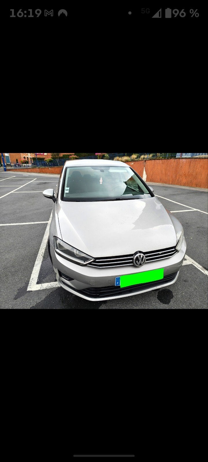 GOLF 7 SPORTSVAN TDI 110 MECANIQUE HORLOGE, Auto's, Overige bekleding, Te koop, Spraakbediening, Golf