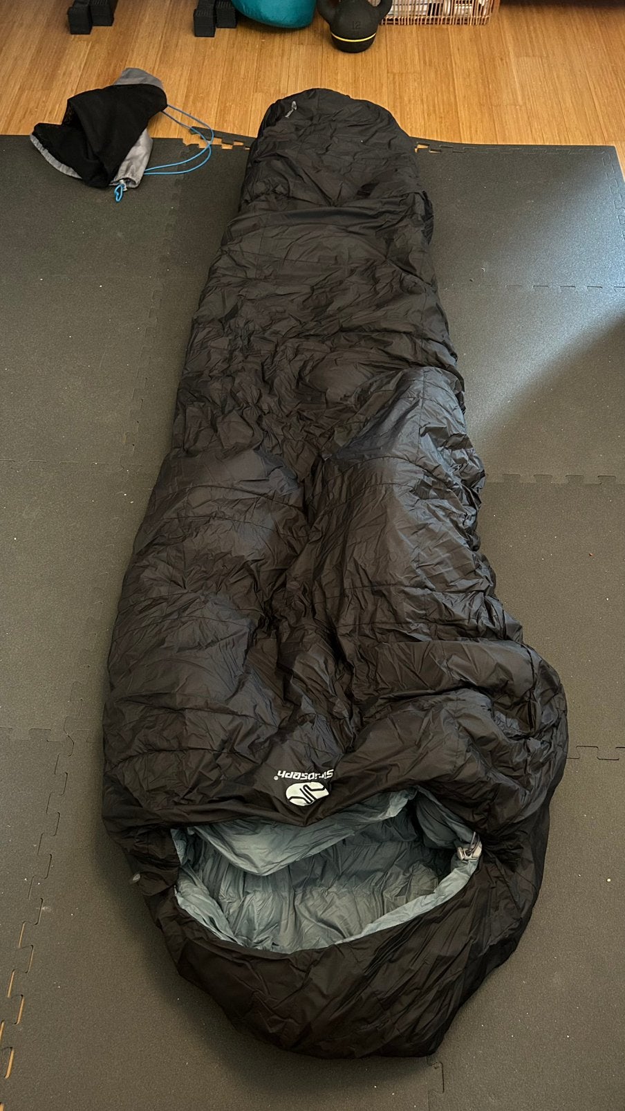 Sac de couchage sir joseph looping III 1200, Caravanes & Camping, Enlèvement ou Envoi, Comme neuf
