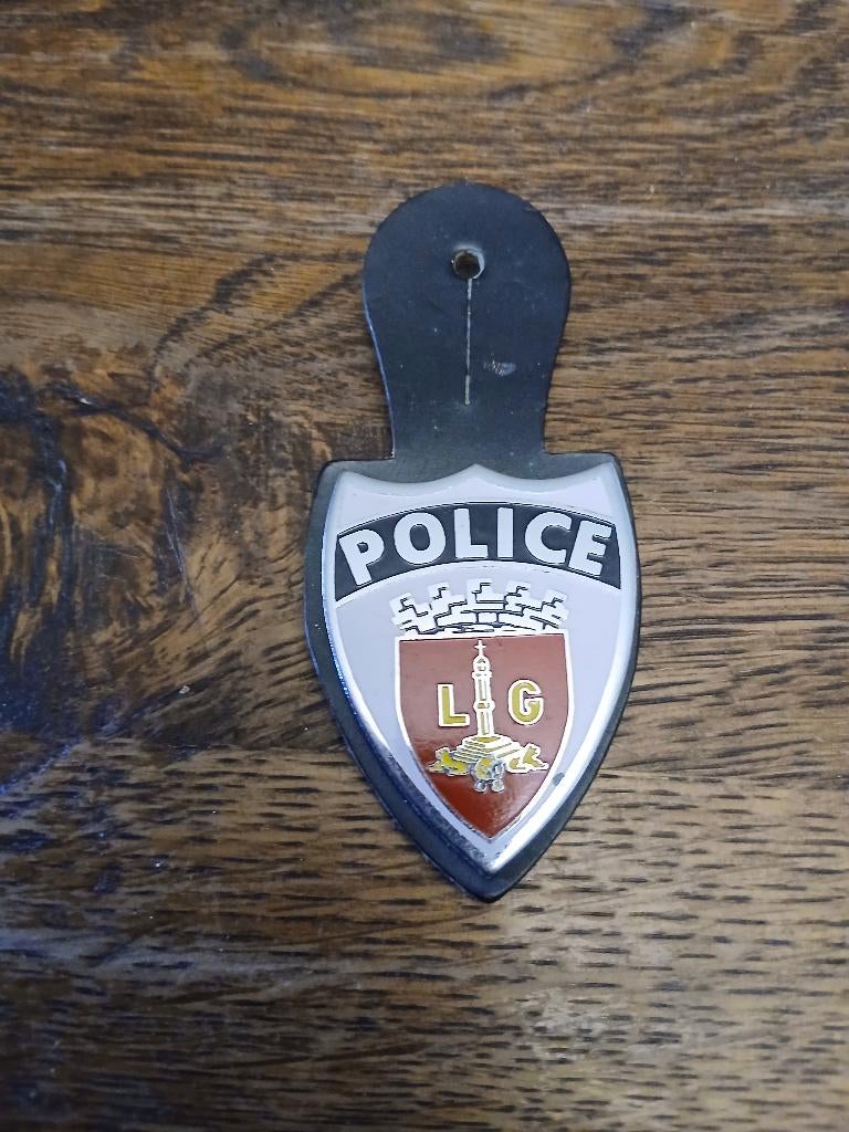 Breloque police de Liège, Collections, Envoi, Autres, Emblème ou Badge