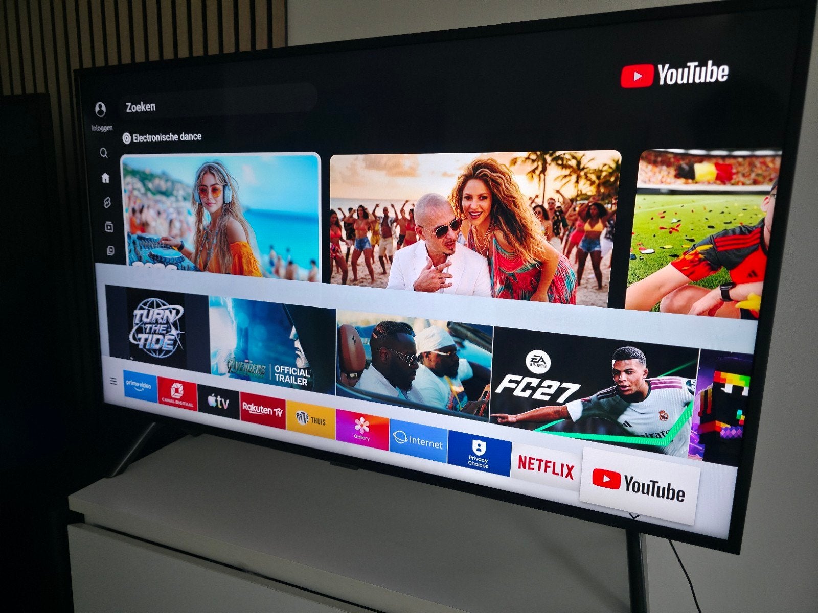 Samsung 43" QLED Smart Tv, Ophalen of Verzenden, QLED, Samsung, Smart TV