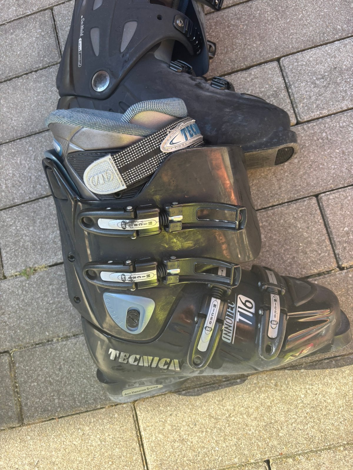 Ski botten technica zwart 40, Sport en Fitness, Ophalen, Zo goed als nieuw, Ski