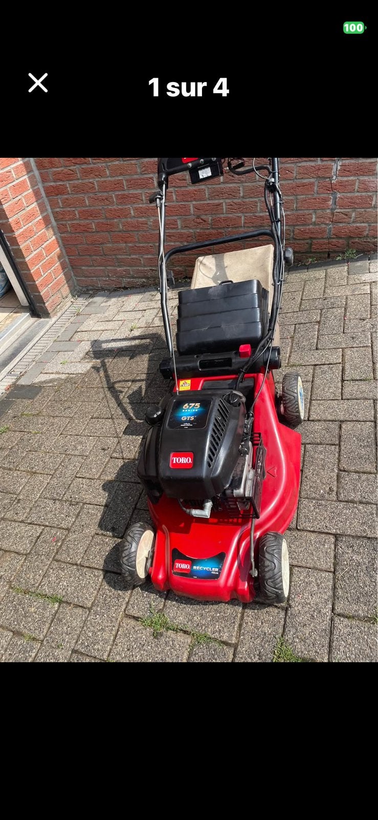 TondeuseToro autotractée moteur 6.75, Ophalen, Zo goed als nieuw