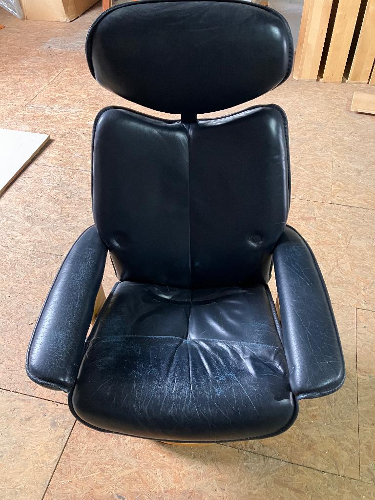 Relax Stressless met voetenbank, Huis en Inrichting, Fauteuils, Ophalen, Gebruikt, Klassiek, 75 tot 100 cm