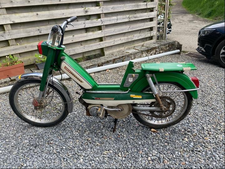 Peugeot 103 groen, Fietsen en Brommers, Brommers | Oldtimers, Overige merken, Klasse A (25 km/u), Ophalen