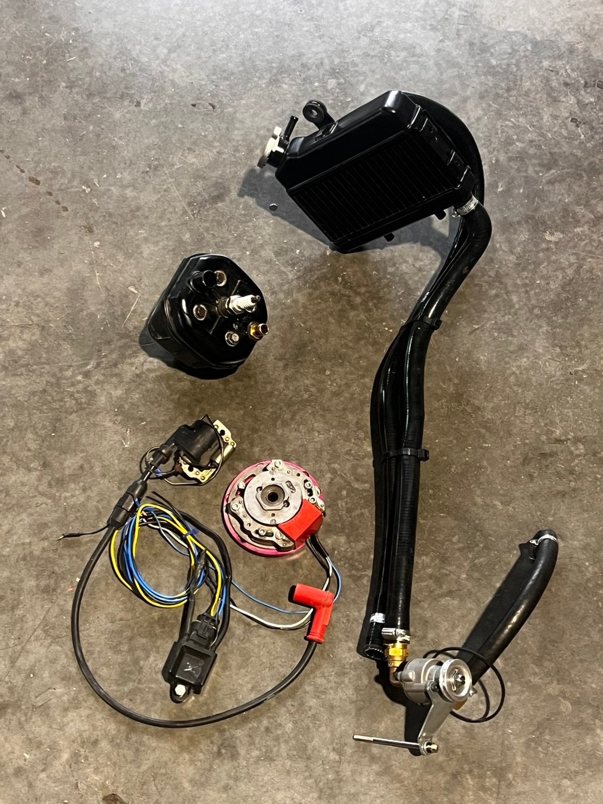 Honda camino waterkoeling + hpi ontsteking, Ophalen