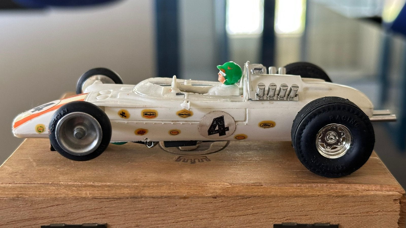 Auto’s– Scalextric Mini Cooper C.7 + Fleischmann F1 – 1:32, Enlèvement, Utilisé