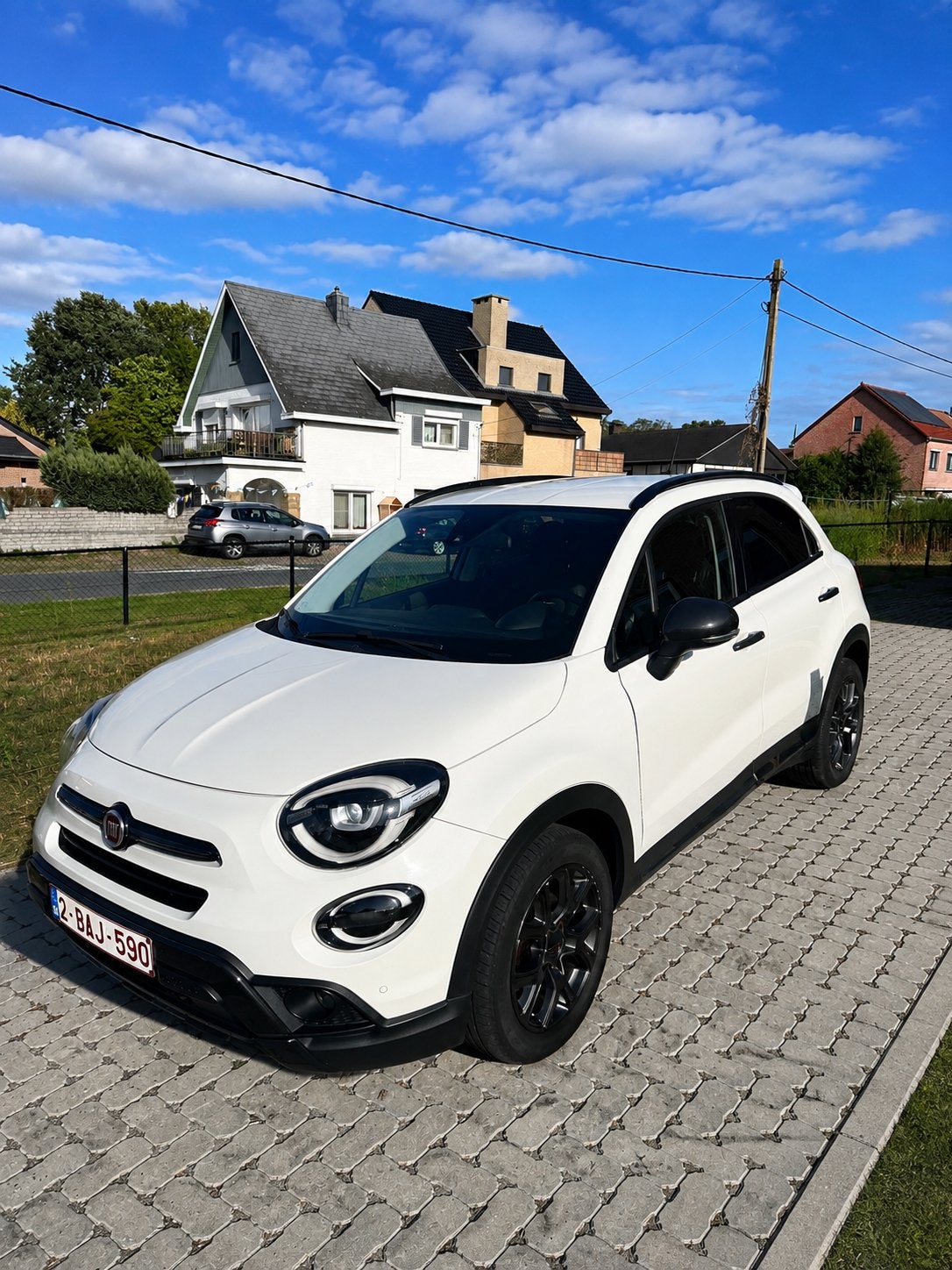 Fiat 500x, 500X, Wit, Handgeschakeld, 5 deurs