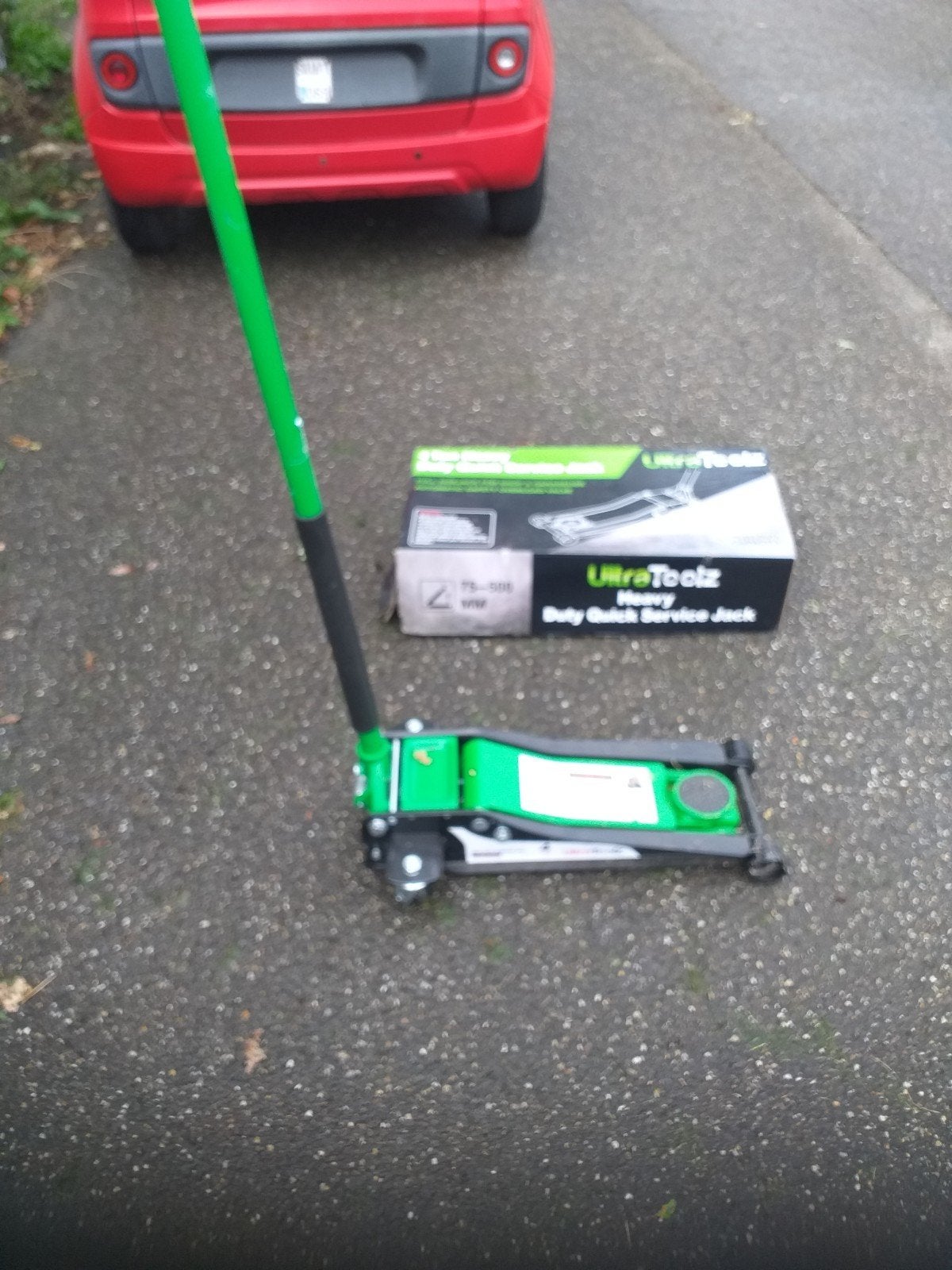 zware auto krik. NIEUW 4 ton!, Ophalen, Nieuw, Garagekrik