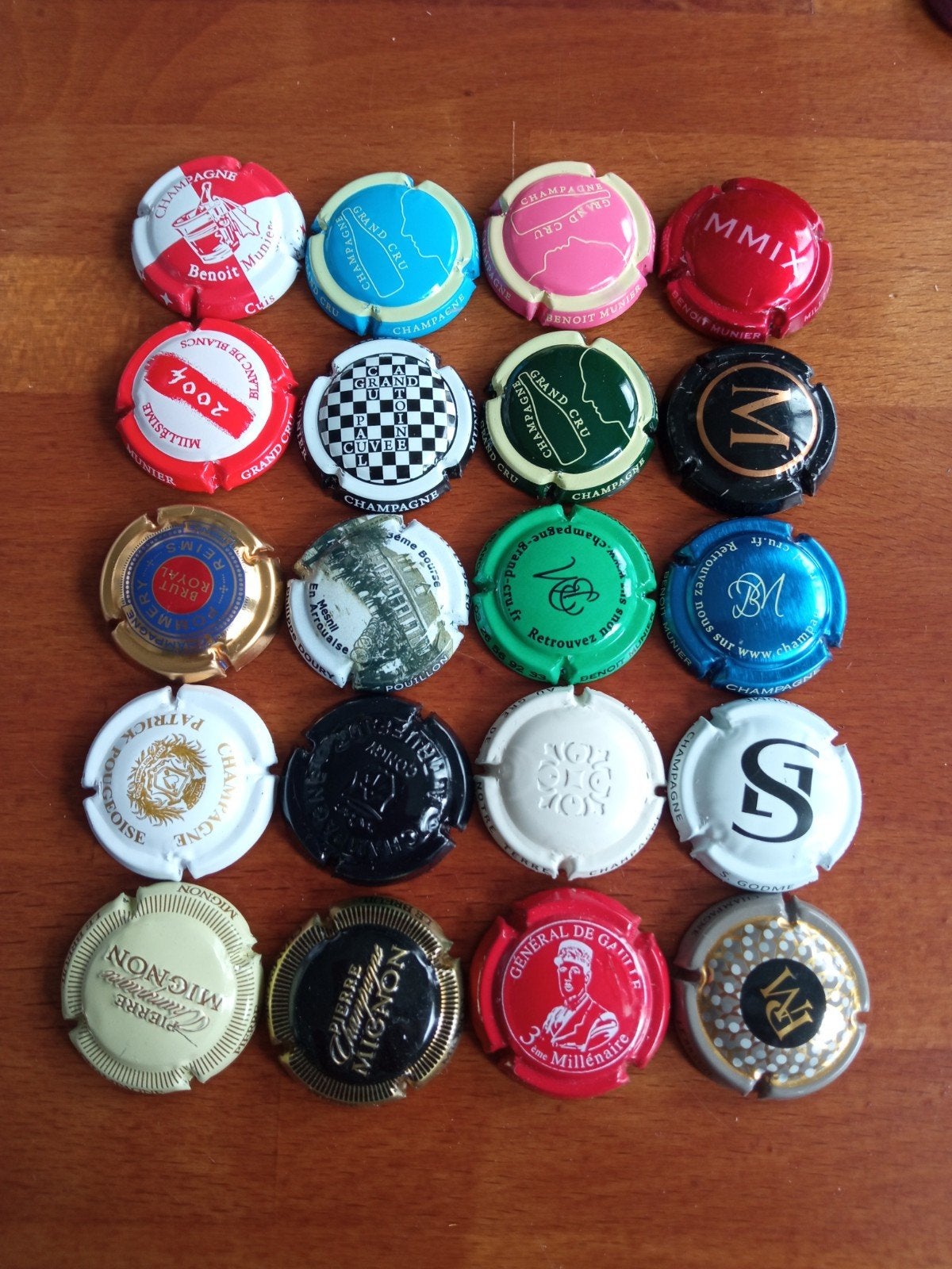 Champagne capsules lot 42, Verzamelen, Complete verzamelingen en Collecties, Ophalen of Verzenden