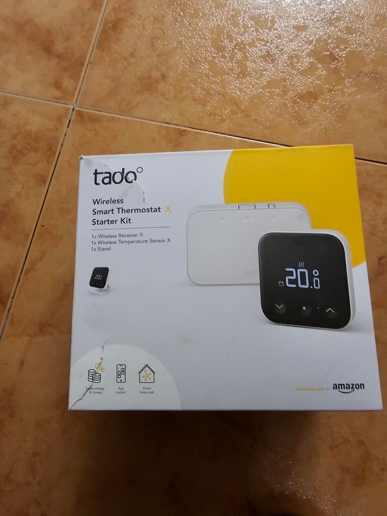 Draadloos thermostaat merk tado, Doe-het-zelf en Bouw, Ophalen, Draadloos