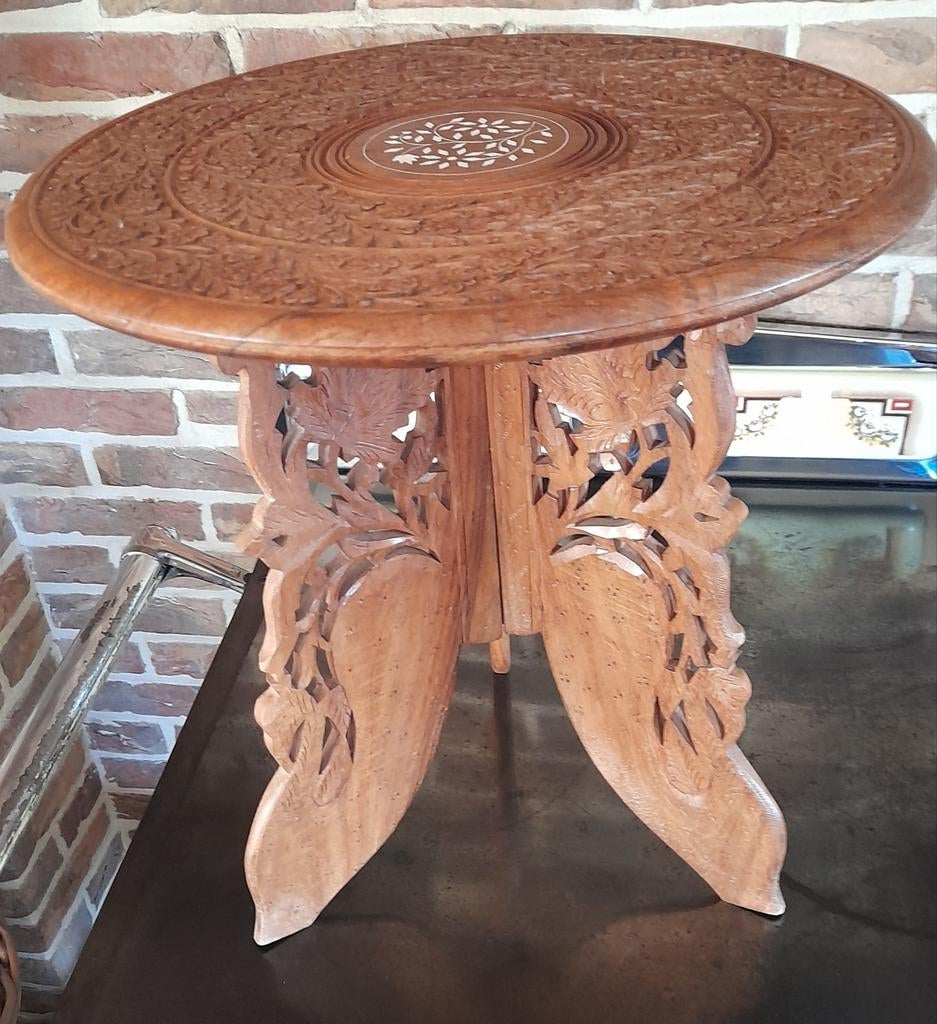 Houten bijzettafeltje, Antiek en Kunst, Ophalen