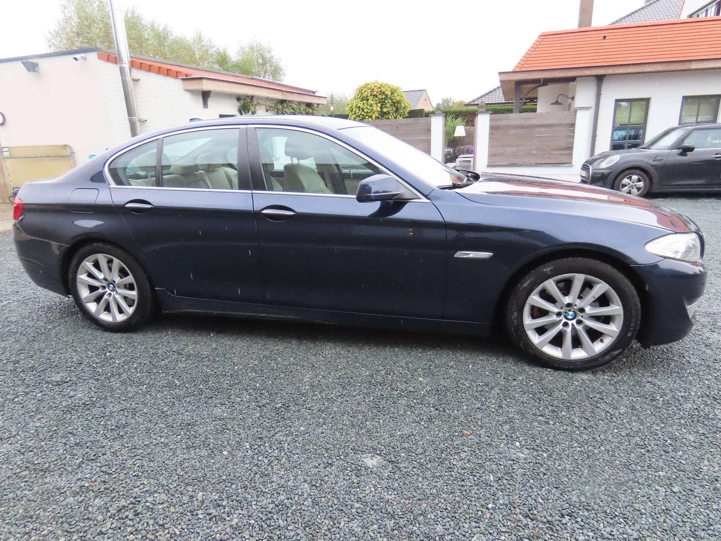 BMW 5 Serie 520 520iA Start/Stop (automatique), Autos, Cuir, Entreprise, Automatique, 184 ch