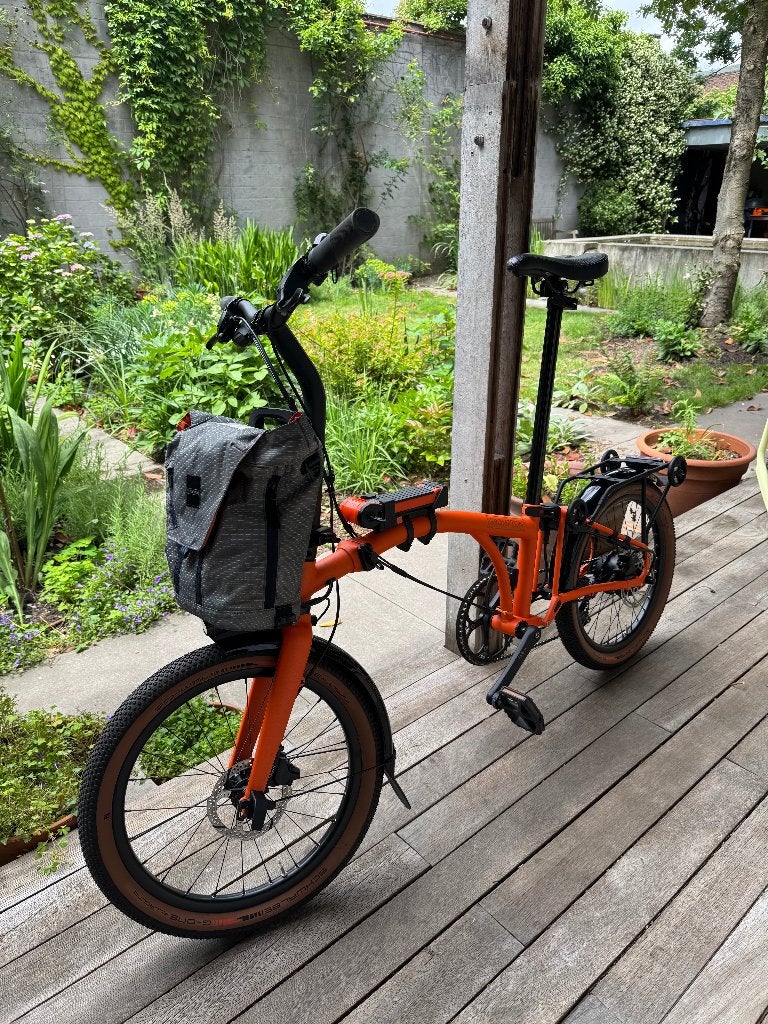 Brompton G line elektrisch, Fietsen en Brommers, Brompton, Versnellingen, Ophalen of Verzenden, Zo goed als nieuw