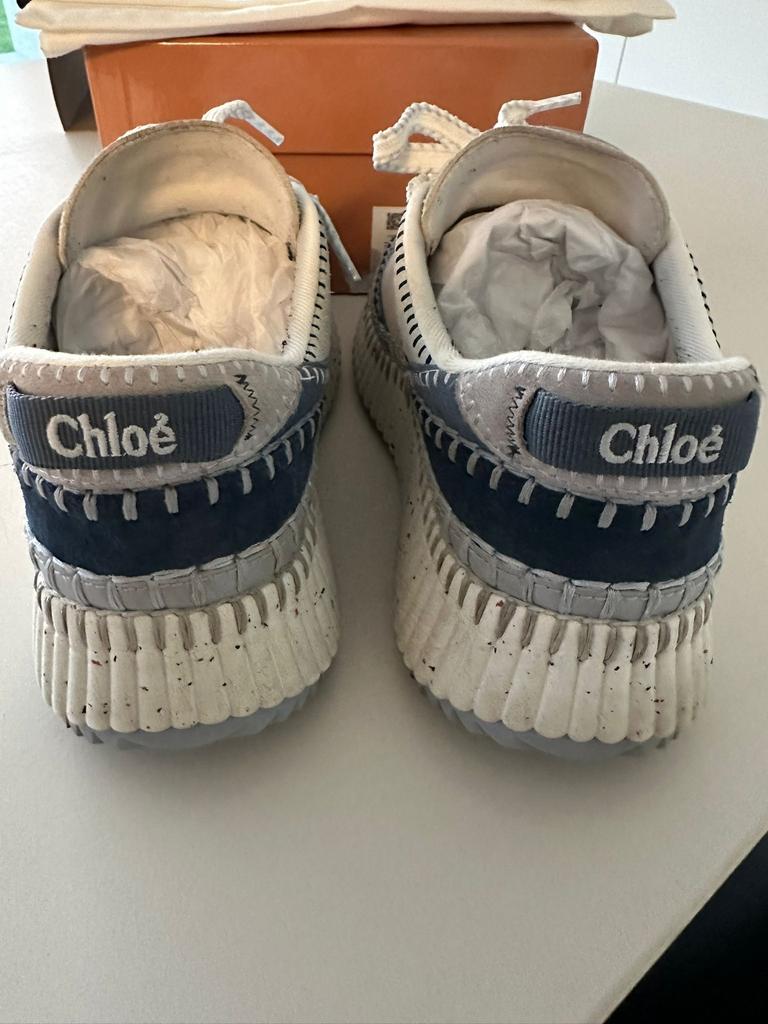 Chloé Nama sneakers, Kleding | Dames, Schoenen, Blauw, Ophalen of Verzenden, Zo goed als nieuw, Sneakers