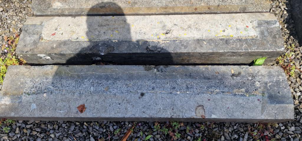 Oude arduin borduren, Ophalen