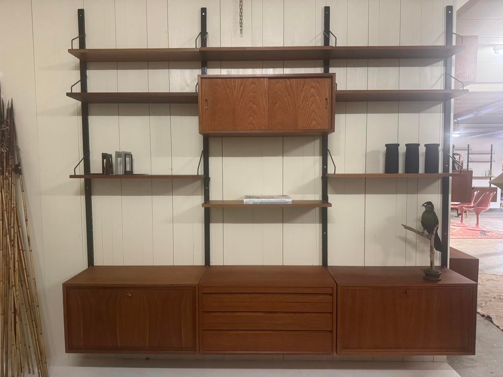 Poul Cadovius by Royal System vintage modulair wandsysteem, Ophalen of Verzenden