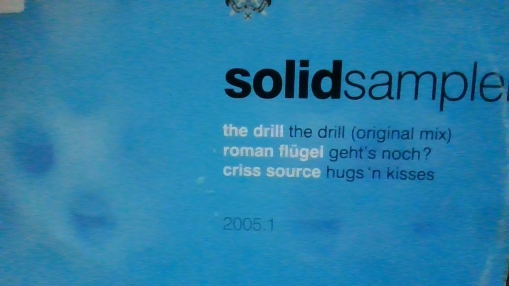 SOLID SOUNDS SAMPLER 2005 . 1, Cd's en Dvd's, Trance, Fotohoes, Ophalen of Verzenden, Zo goed als nieuw