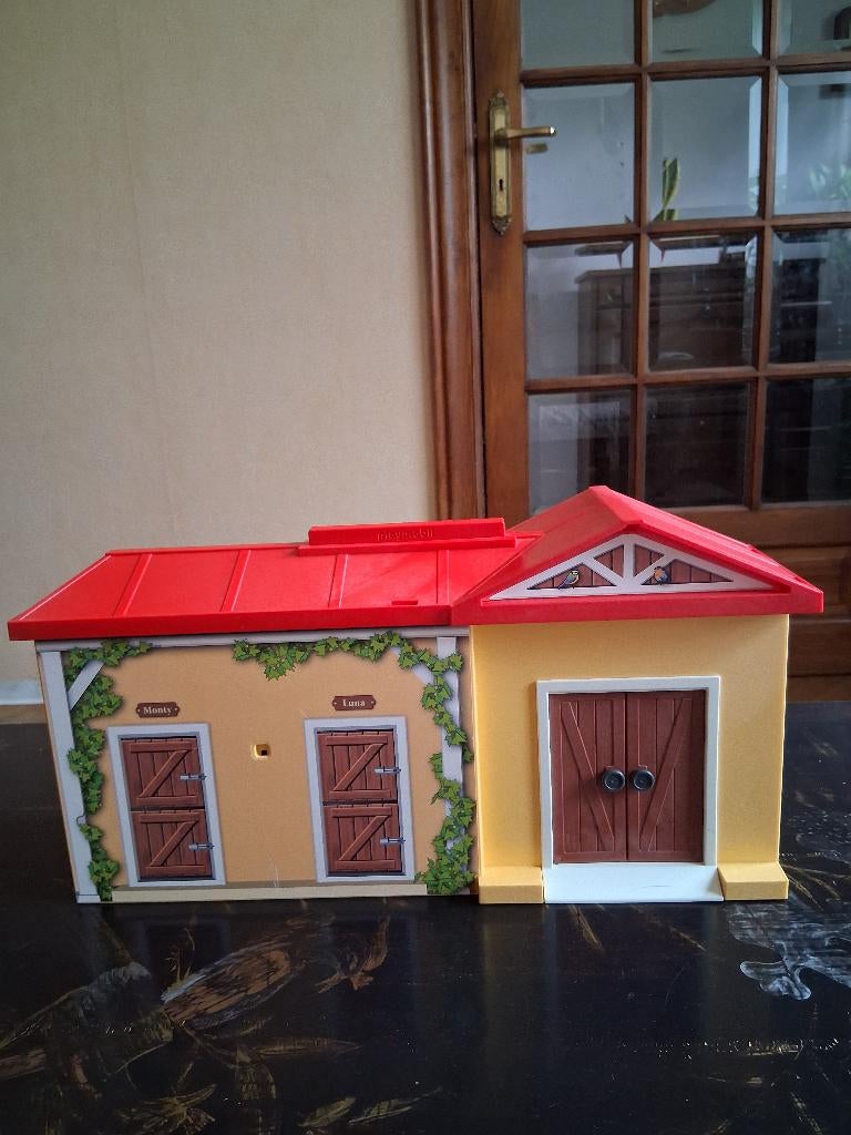 ECURIE PLAYMOBIL, Enlèvement, Comme neuf, Ensemble complet