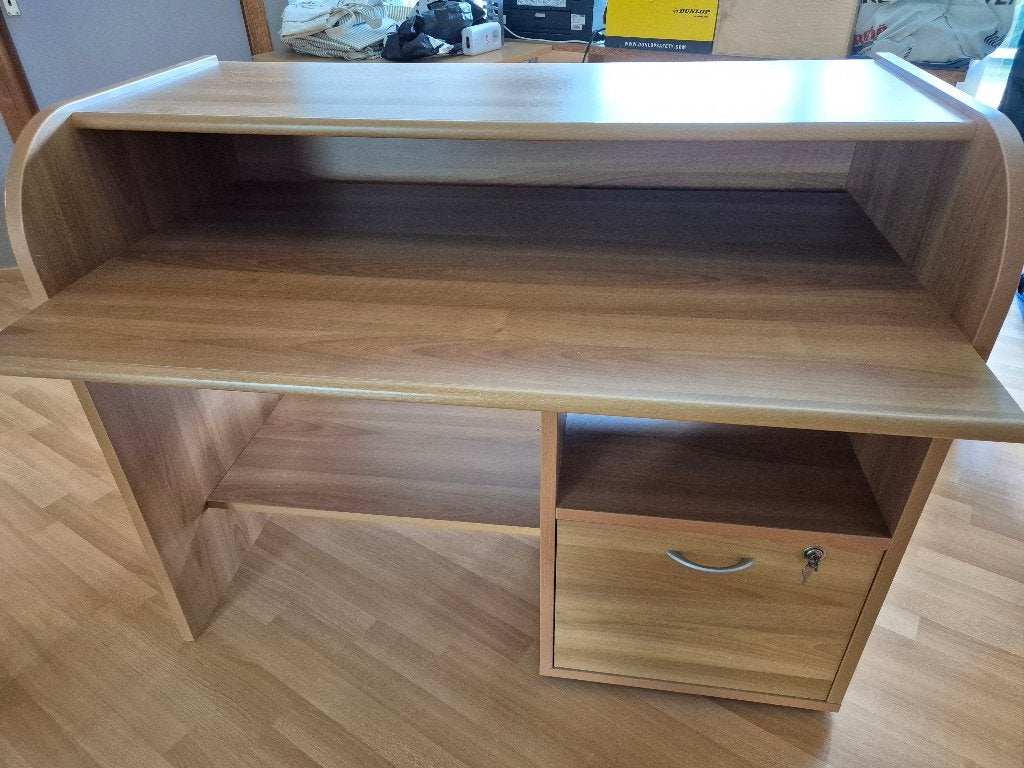 Bureau, Maison & Meubles, 115 cm, Avec tiroirs, Bois, Enlèvement
