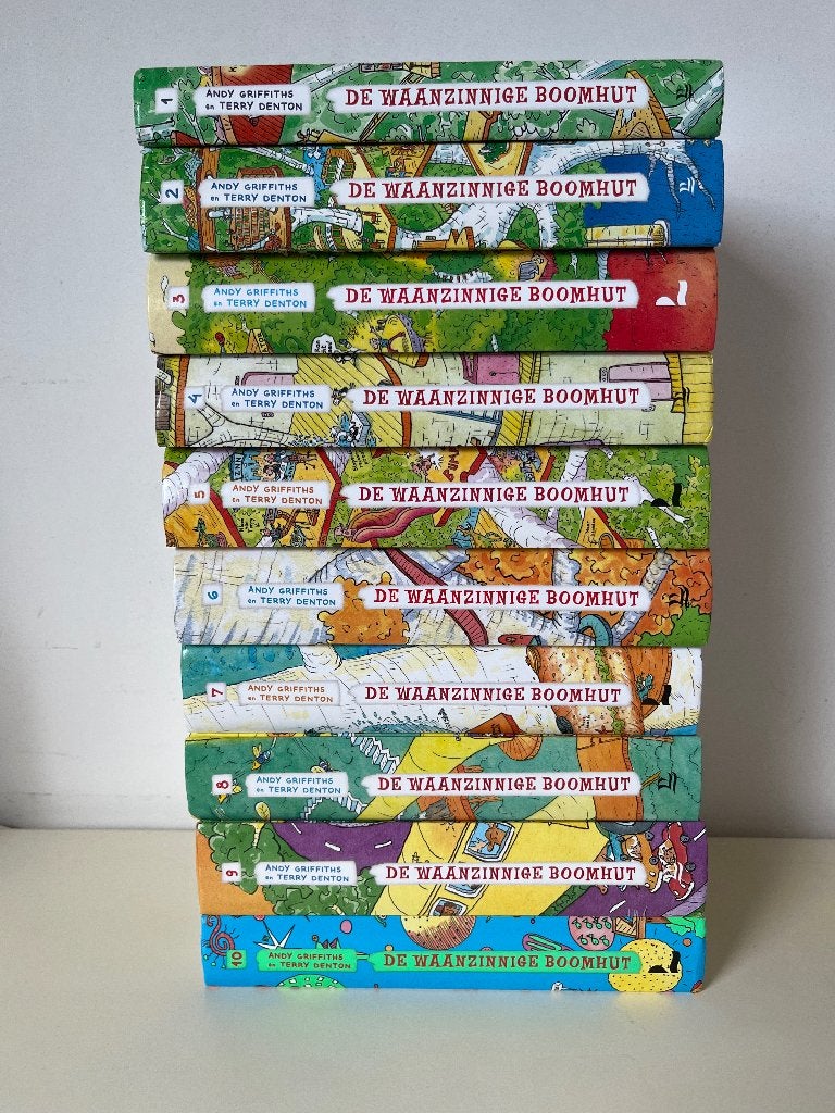 De waanzinnige boomhut 10 delen, Boeken, Kinderboeken | Jeugd | 10 tot 12 jaar, Ophalen, Gelezen, Andy Griffiths; Terry Denton