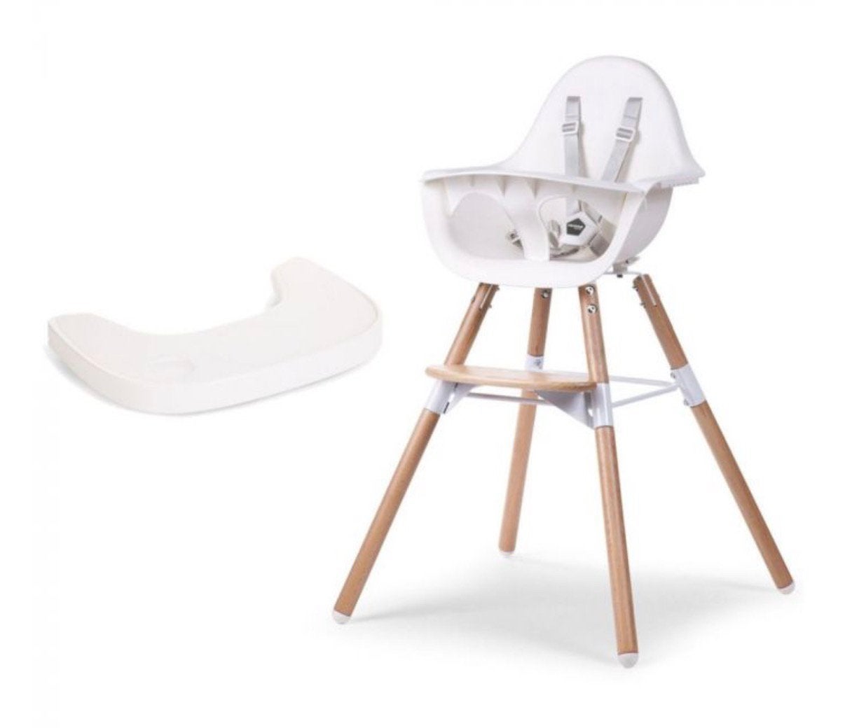 2 eetstoelen ‘childhome’, Enlèvement, Utilisé, Ceinture(s)