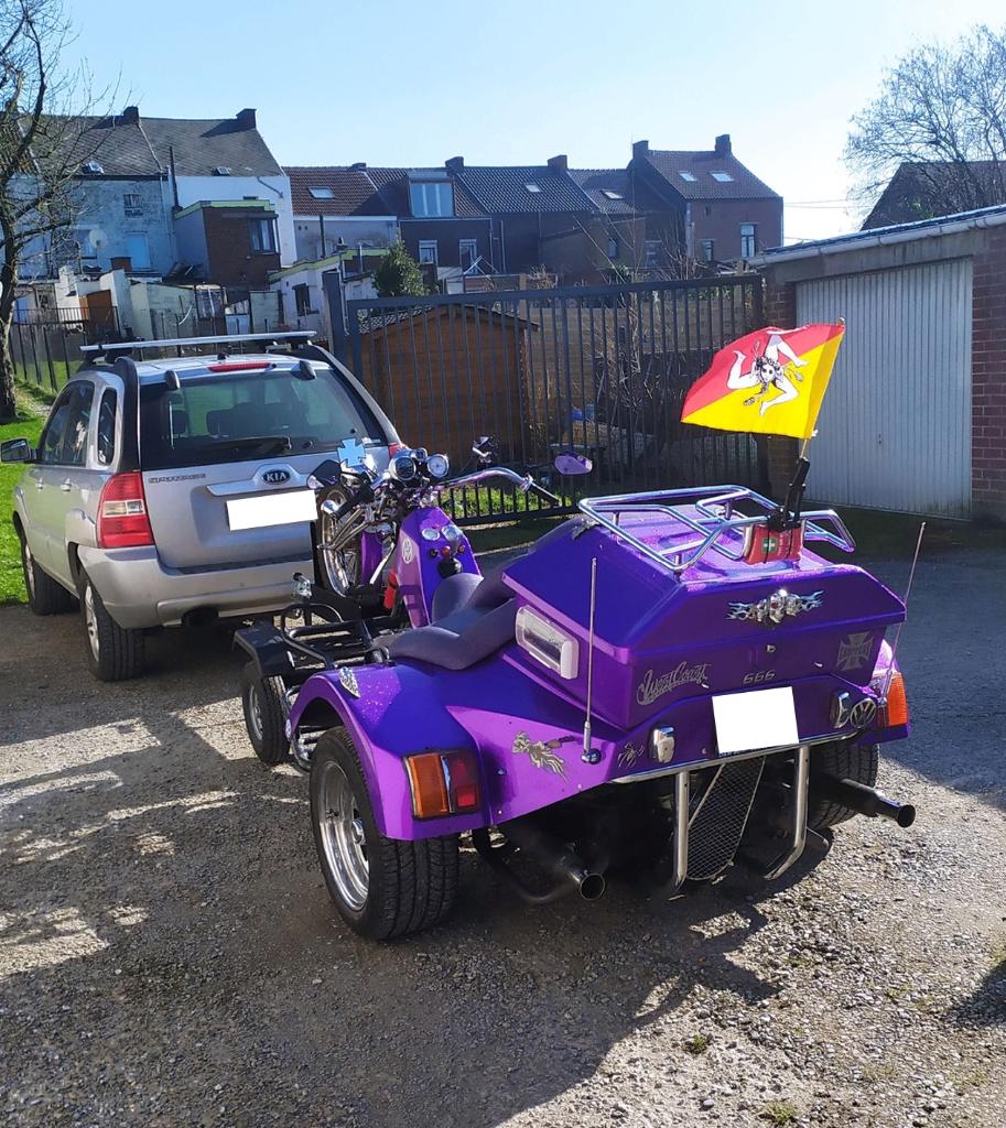 Remorquage trike/tricycle, Enlèvement ou Envoi