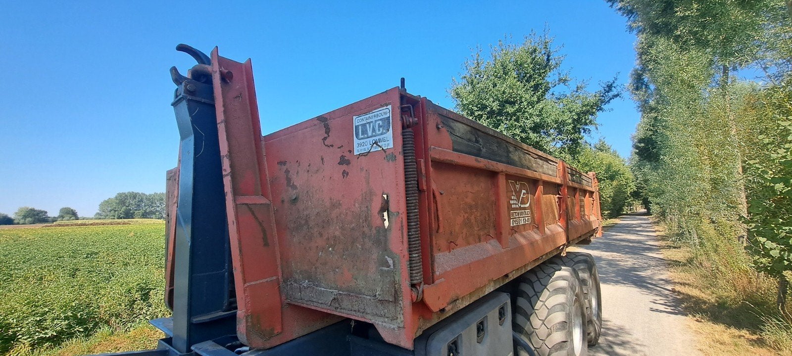 lvc container, Ophalen
