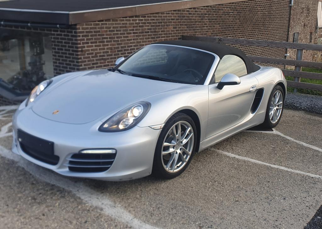 Porsche Boxster 981, Autos, Porsche, Cuir, Argent ou Gris, Achat, Carnet d'entretien