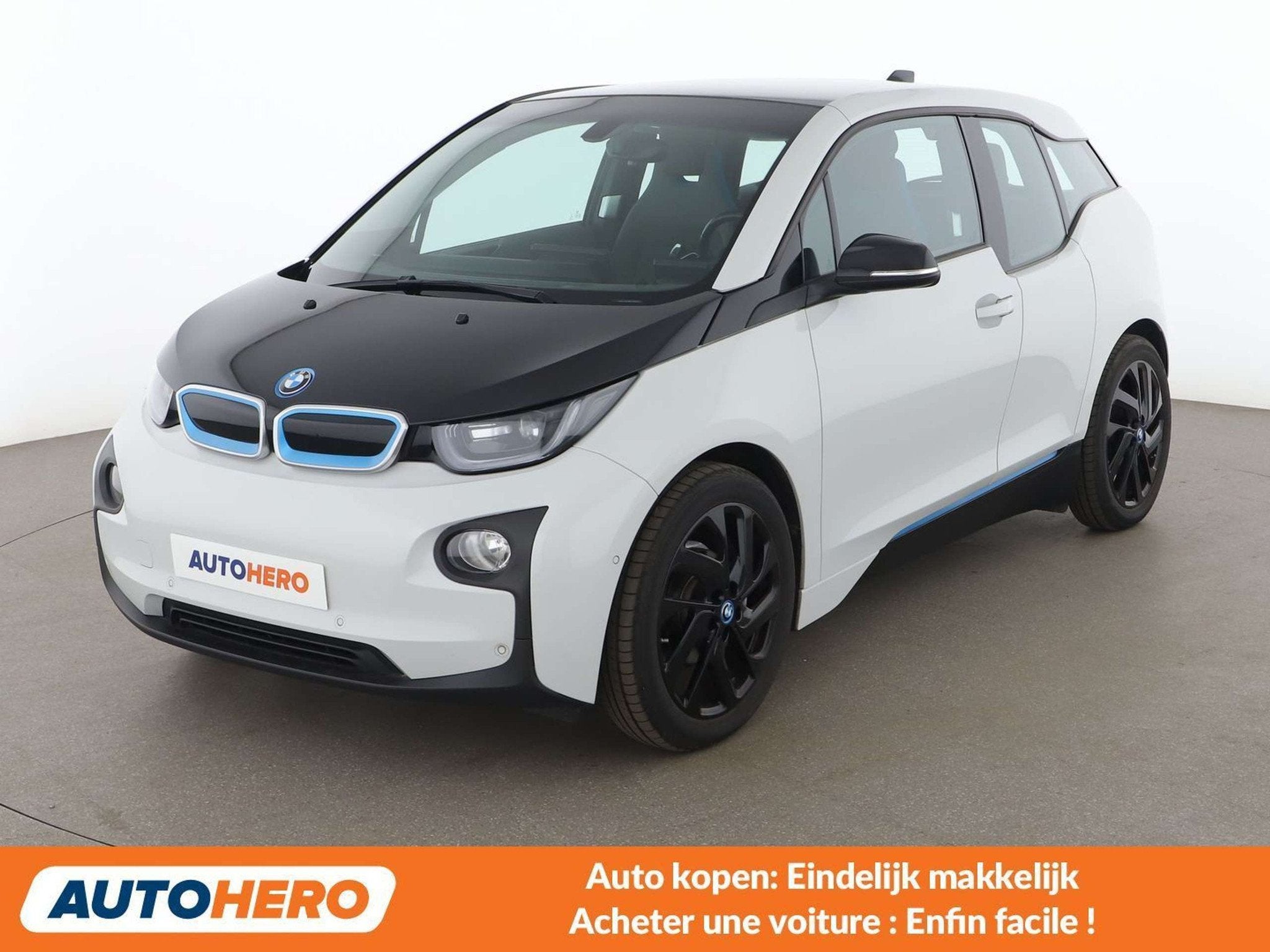 BMW i3 i3 (bj 2017, automaat), Auto's, Automaat, Parkeersensor, Wit, Elektrisch
