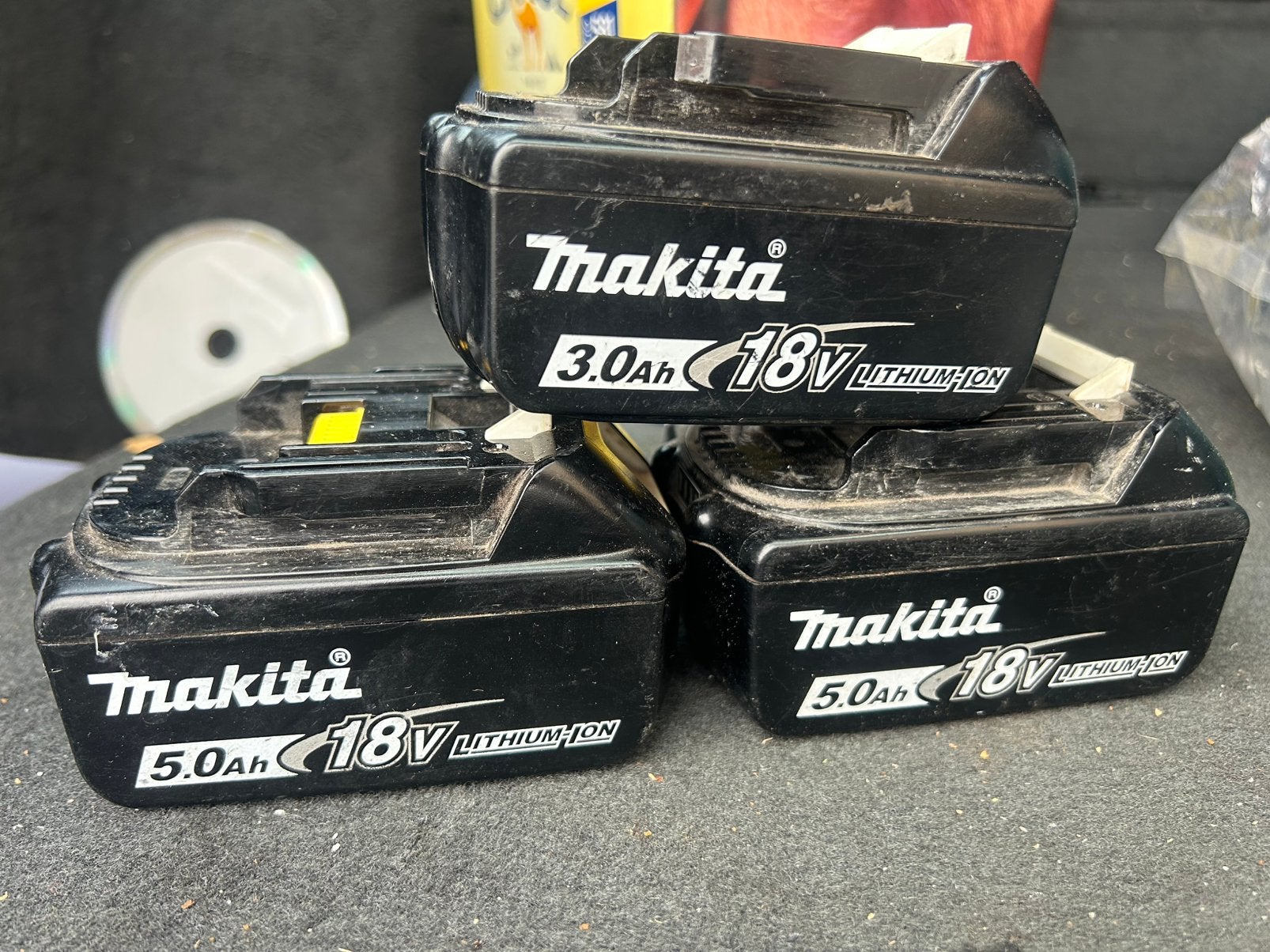 Makita accu, Ophalen, Zo goed als nieuw