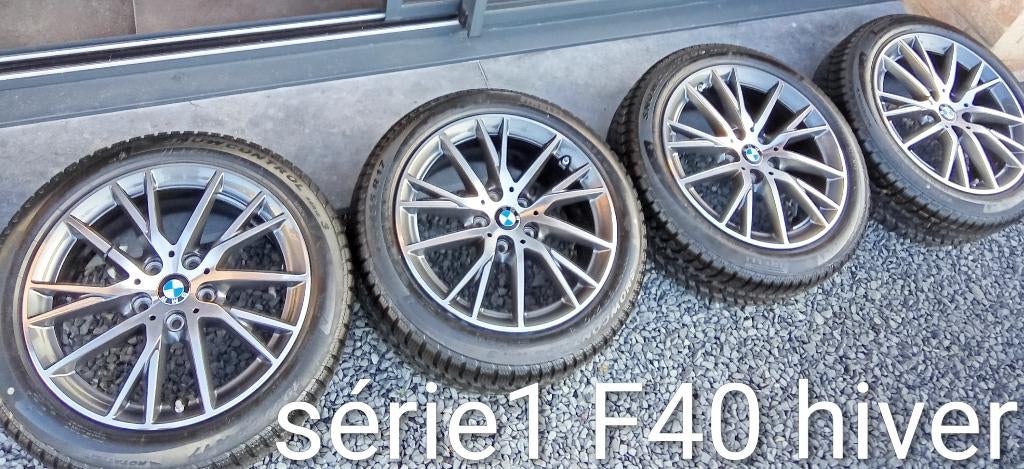 Kit bmw neuf série 1f40 biton 17" hiver 650€ a saisir, Neuf, Pneus et Jantes, Pneus hiver, Véhicule de tourisme