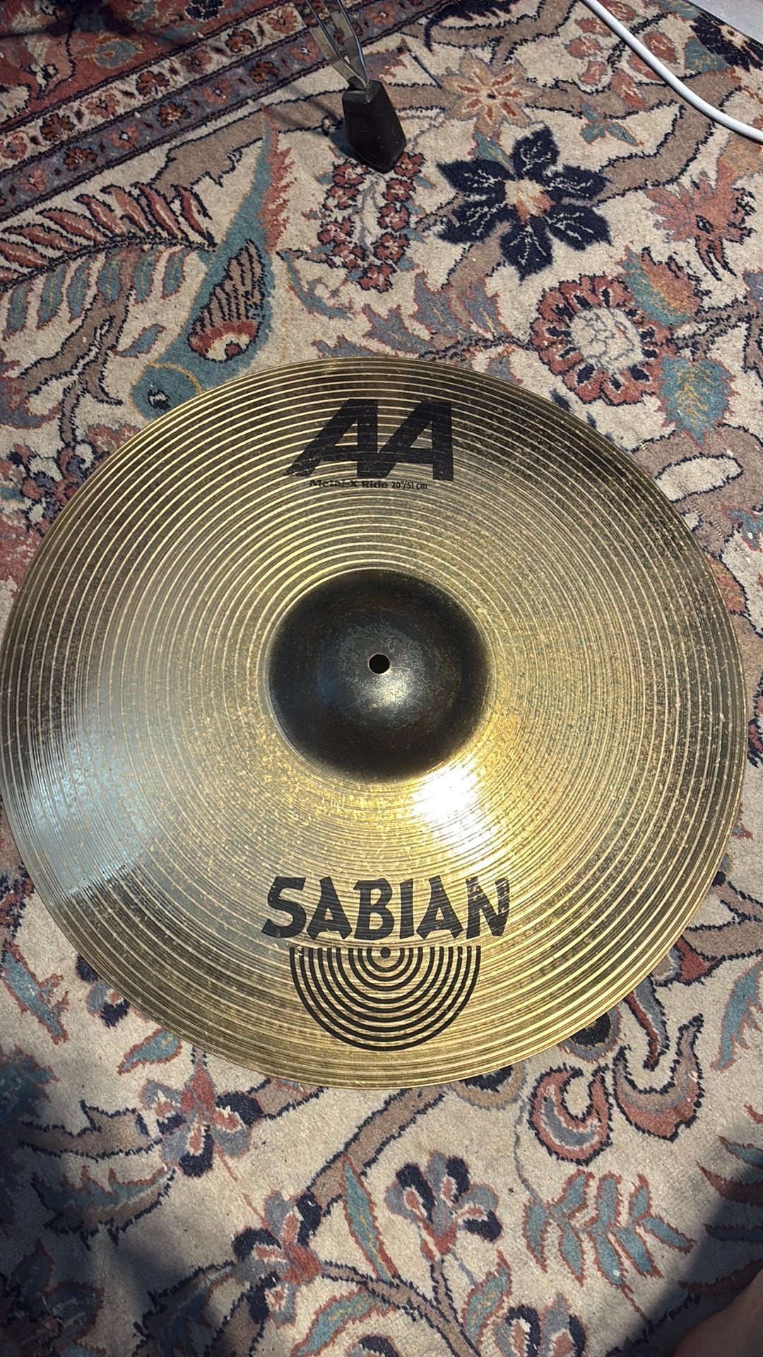 Sabian AA 20” metal X ride, Muziek en Instrumenten, Drumstellen en Slagwerk, Ophalen, Gebruikt, Overige merken