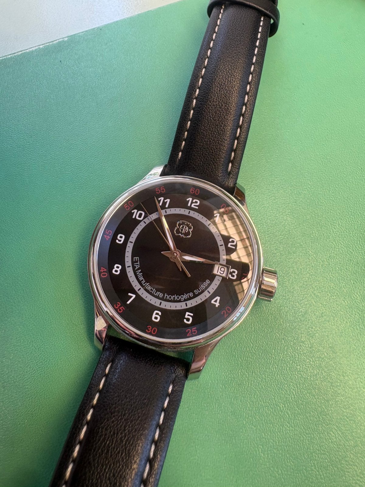 Montre ETA, Enlèvement, Comme neuf