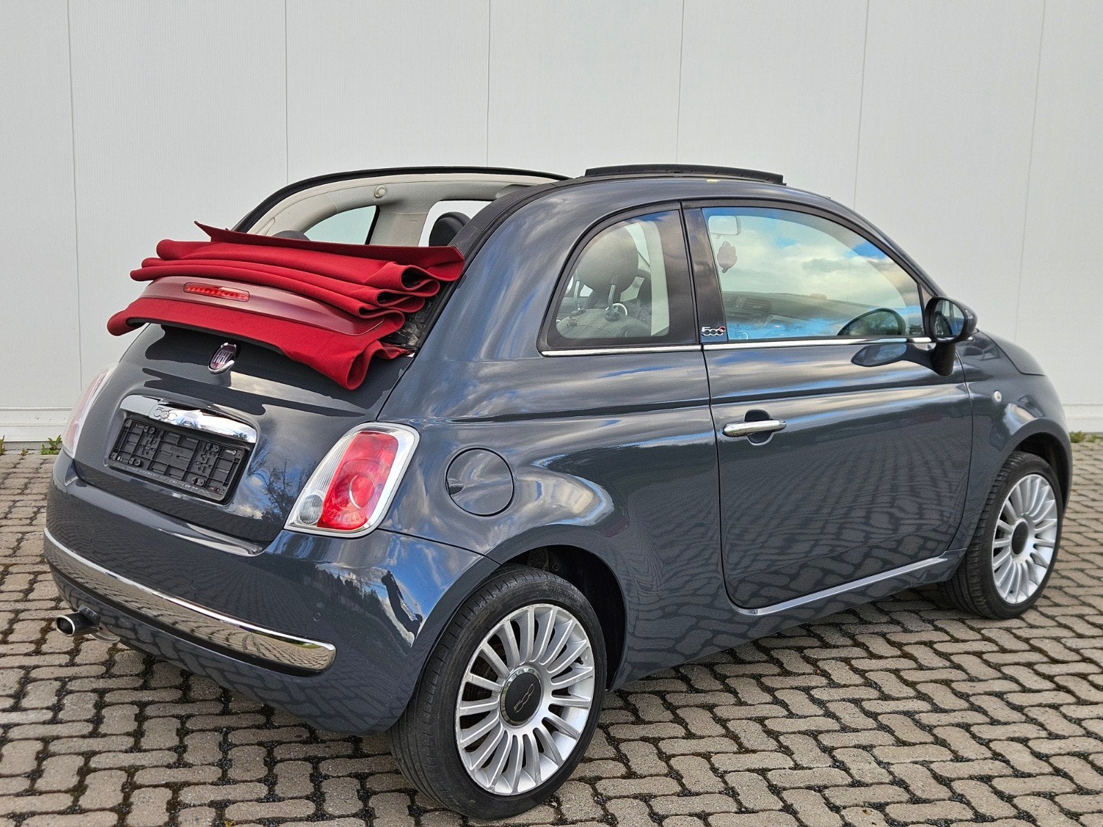 FIAT 500C 1242CC BENZINE - EUR0 5, Auto's, Fiat, Euro 5, Leder, Handgeschakeld, USB