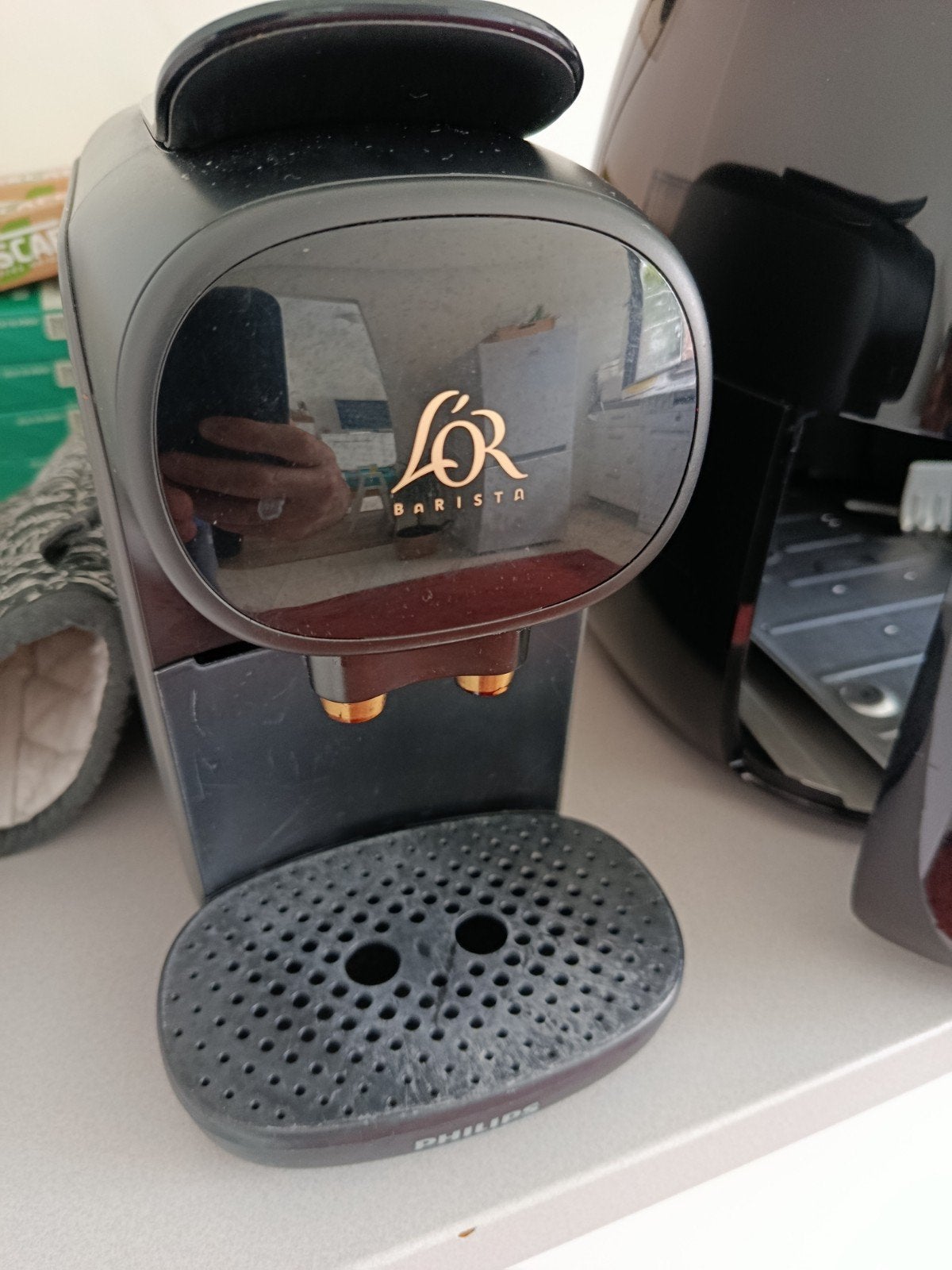 Philips Lor espresso machine, Enlèvement