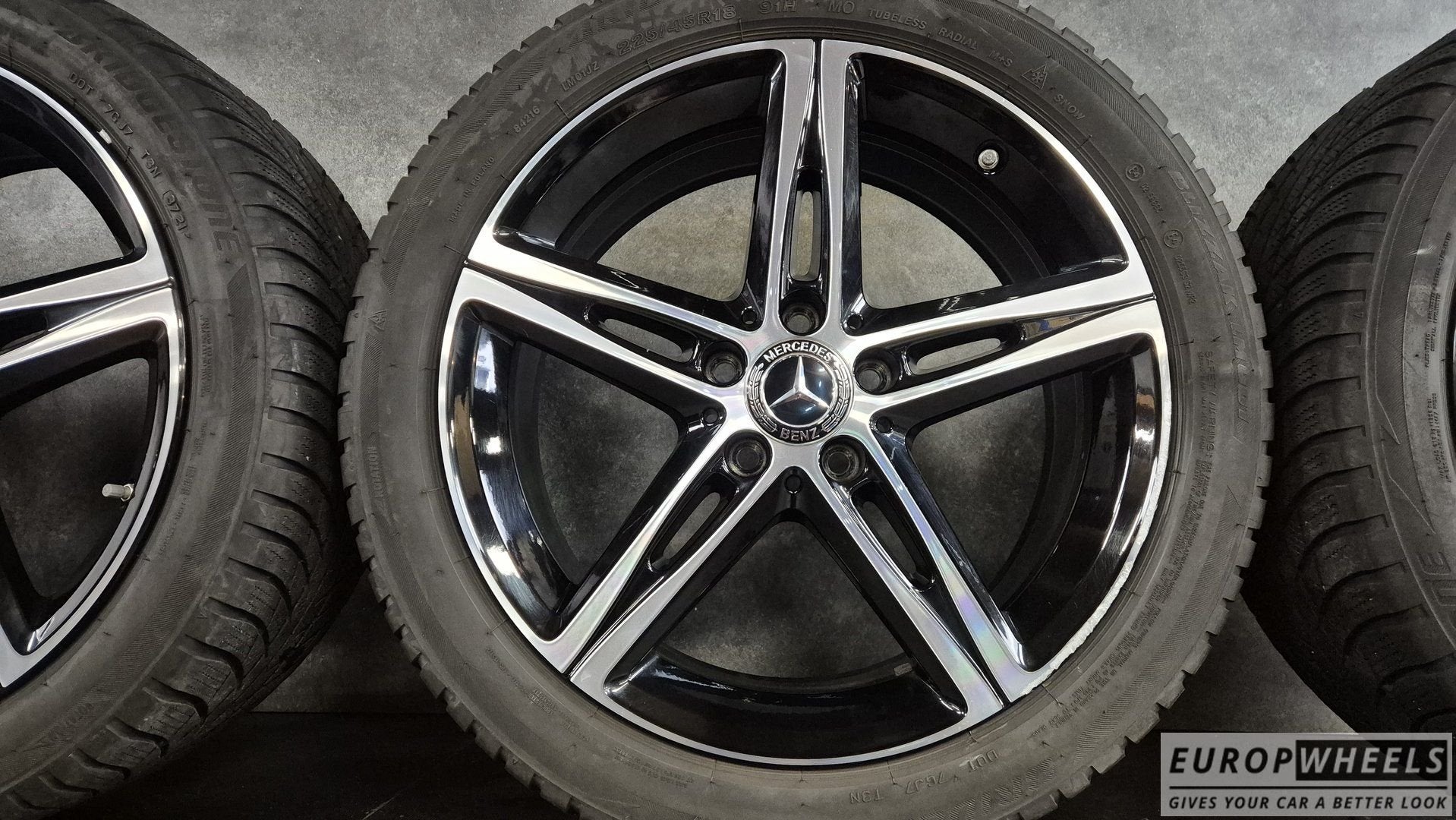 18 inch Mercedes velgen A AMG A B CLA W247 W177 winterbanden, Auto-onderdelen, Banden en Velgen, 18 inch, Gebruikt, -, -