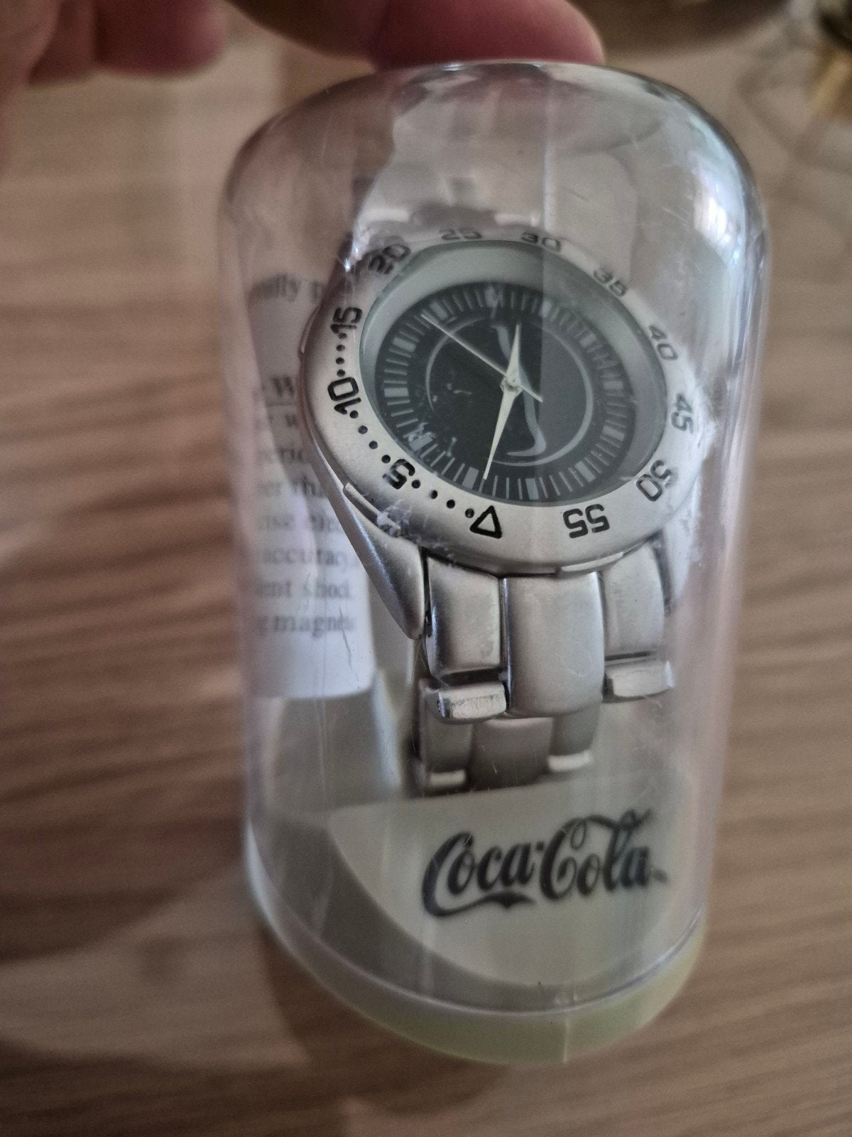 Coca-Cola horloge, Enlèvement ou Envoi, Acier, Acier, Neuf