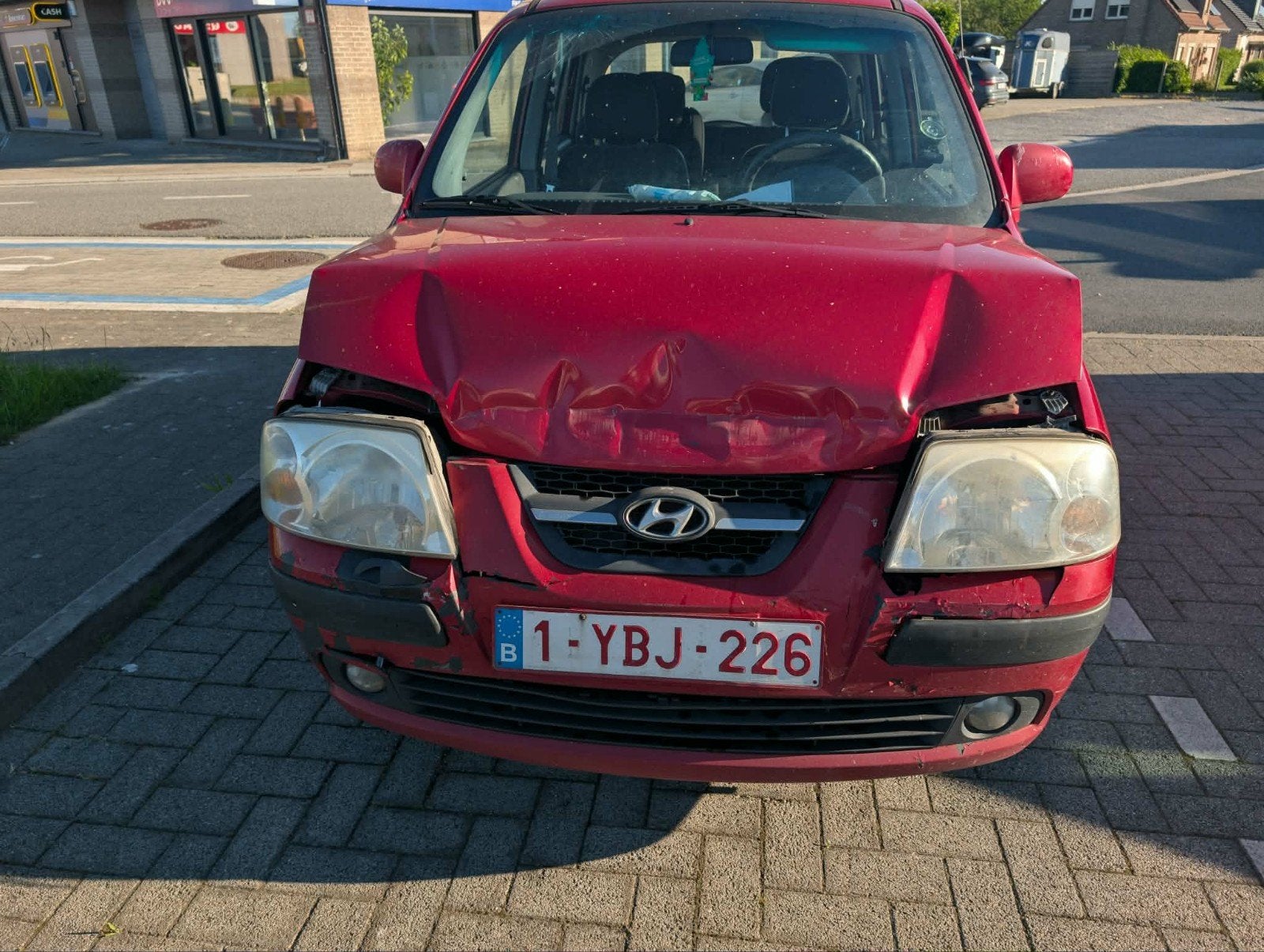 Hyundai atos accidenté, Automaat, Atos, 5 deurs, Particulier