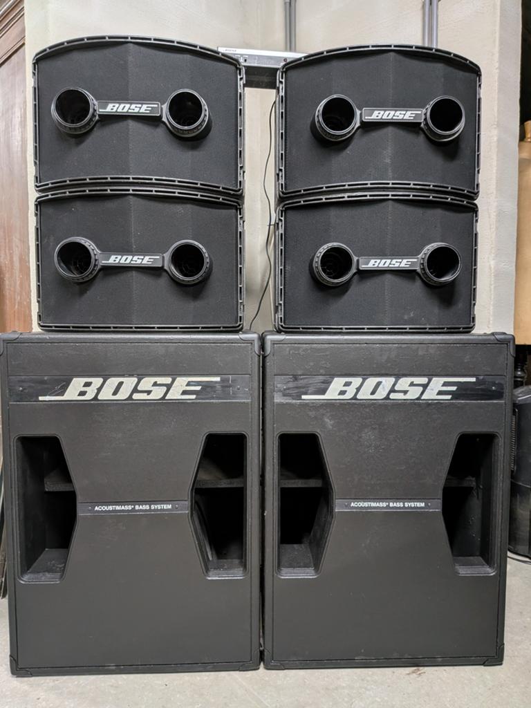 Système haut parleurs Bose 302 et 802 - état exceptionnel, Musique & Instruments, Enlèvement, Comme neuf