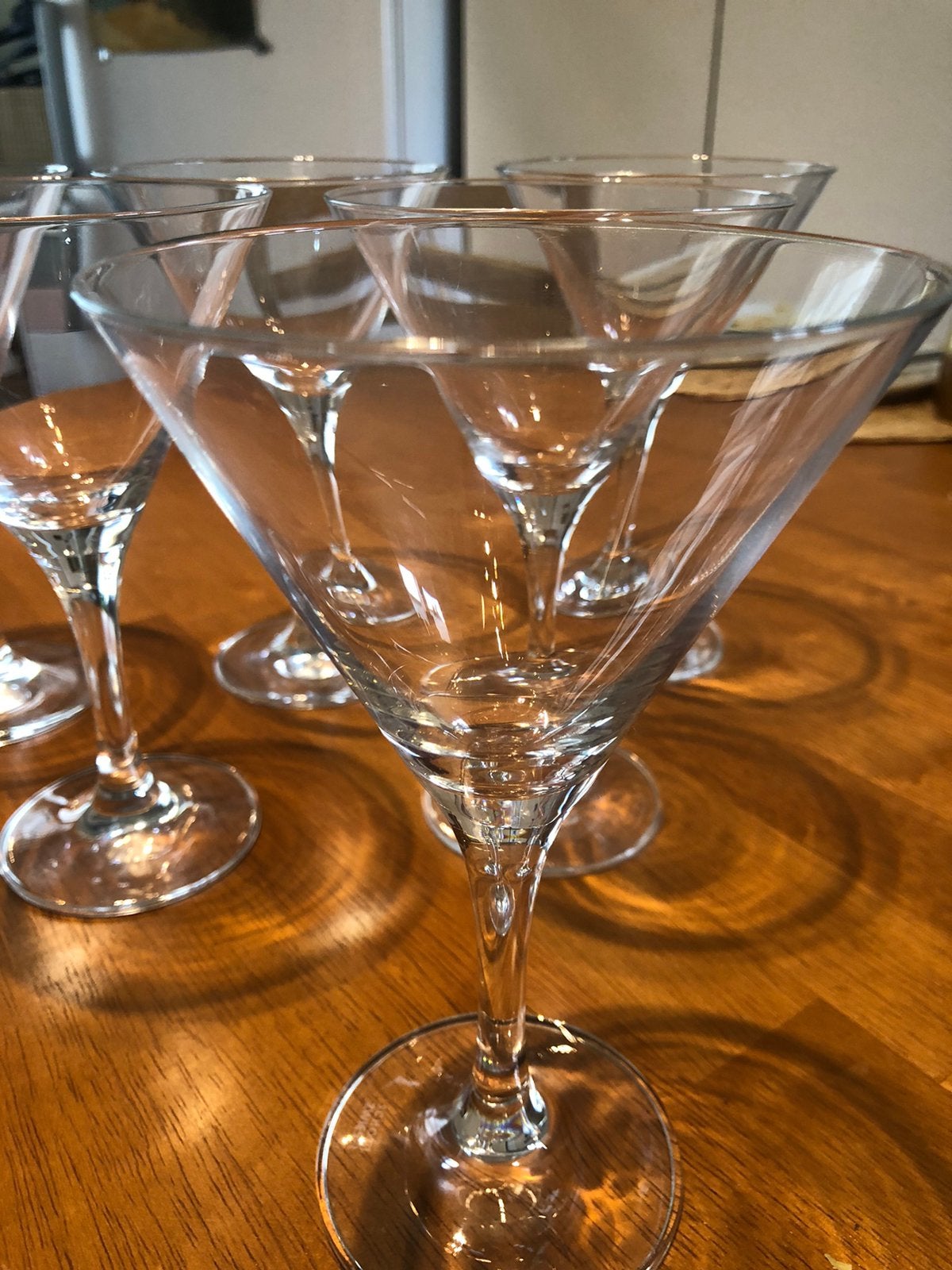 Kristallen cocktailglazen (6), Ophalen