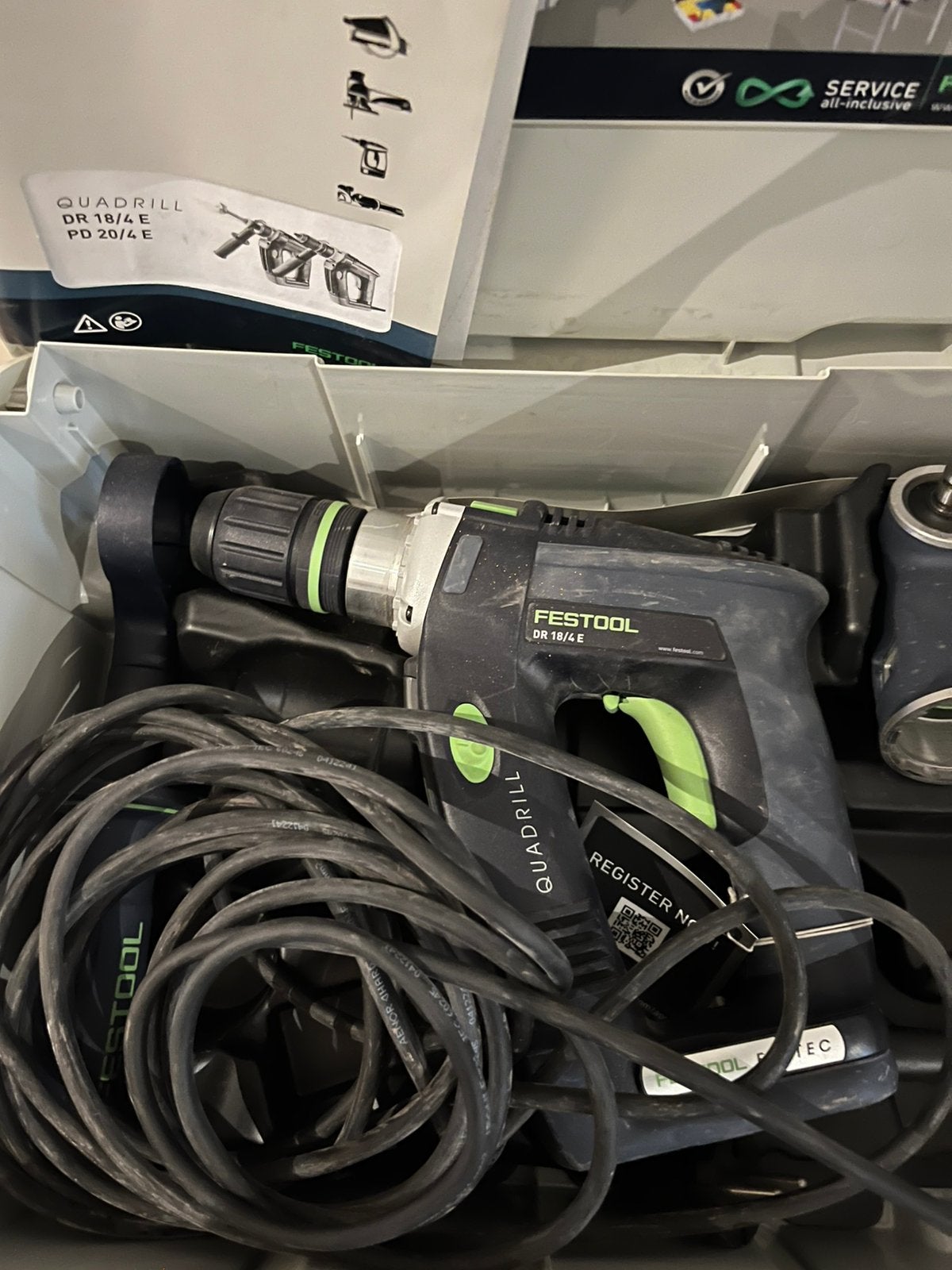 Festool, Doe-het-zelf en Bouw, Gereedschap | Boormachines, Ophalen, Zo goed als nieuw