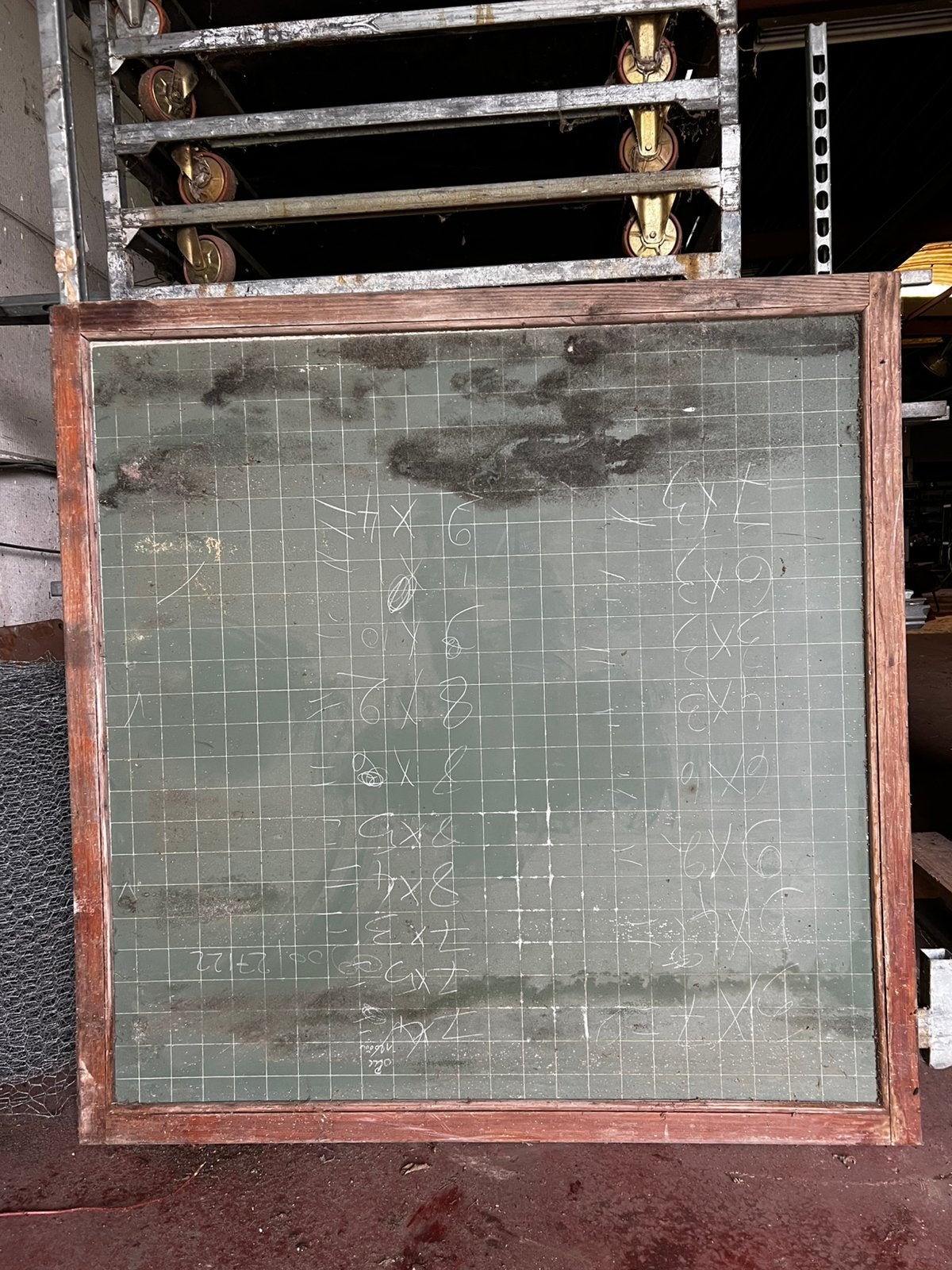 Tableau noir, Enlèvement, Utilisé, Tableau noir