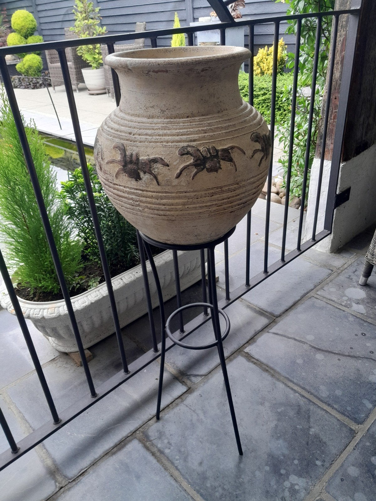 terracotta vaas, Tuin en Terras, Bloembakken en Plantenbakken, Ophalen