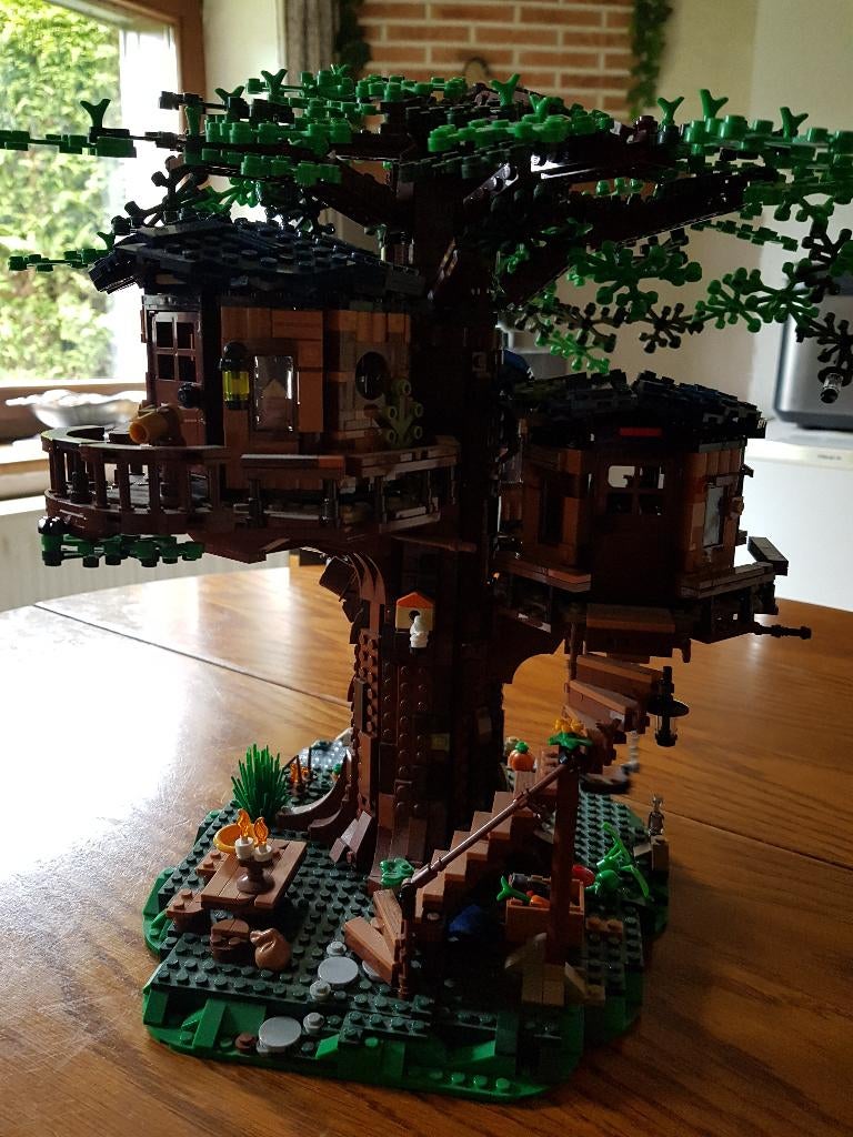 Lego - cabane dans l'arbre, Lego, Ensemble complet, Comme neuf, Ideas